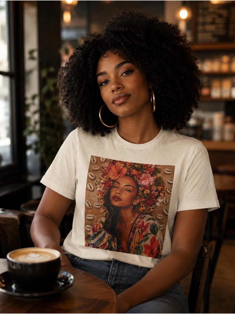 Women’s Graphic Tees 
Etsy- “Nayeli Cielo” 😅